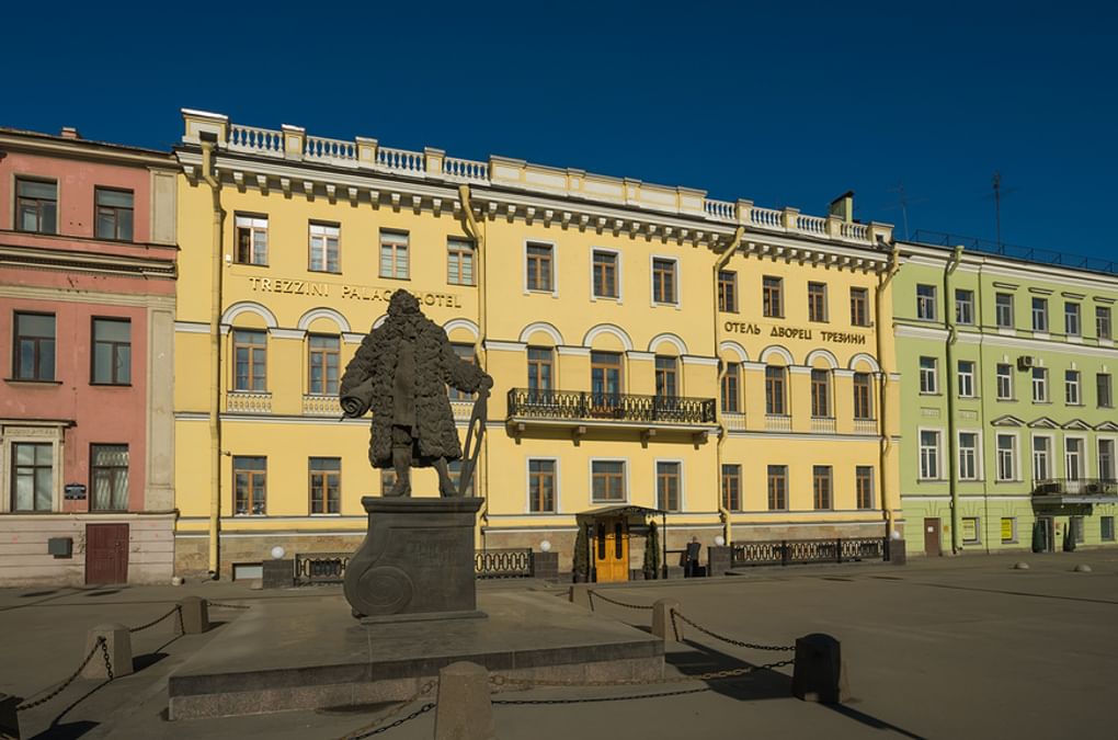 Дом Трезини на Университетской набережной. Архитектор Доменико Трезини. 1721-1723 . Фотография: Сергей Васильев / Фотобанк Лори