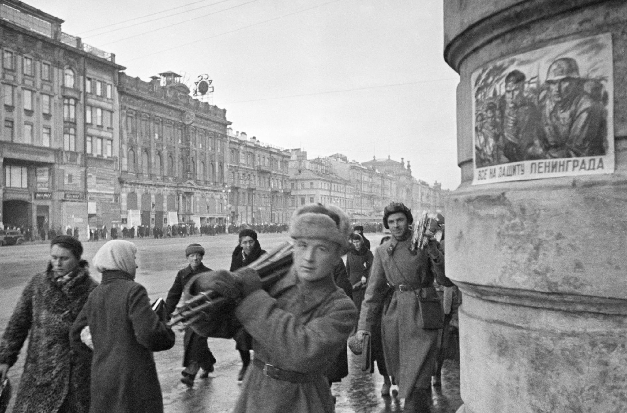 Блокада ленинграда фото города