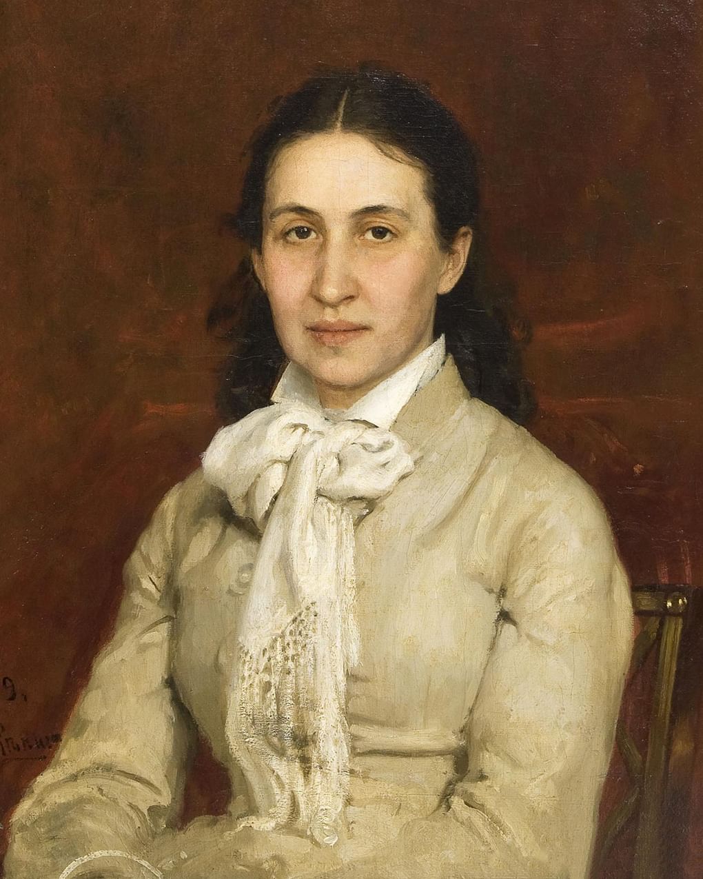 Илья Репин. Портрет Елизаветы Мамонтовой. 1874–1879. Государственный историко-художественный и литературный музей-заповедник «Абрамцево», Абрамцево, Московская область