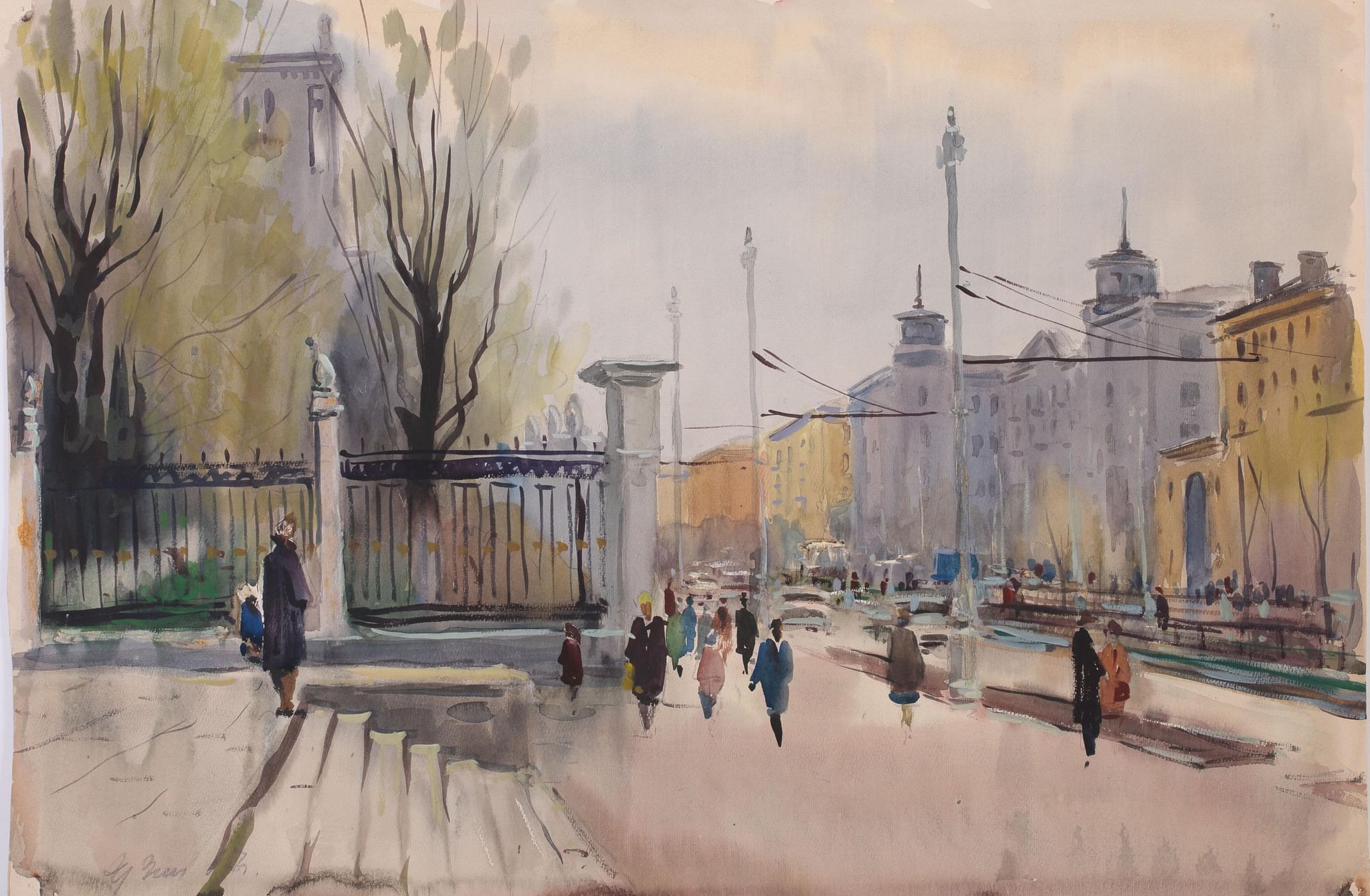 Пермская галерея рисунок
