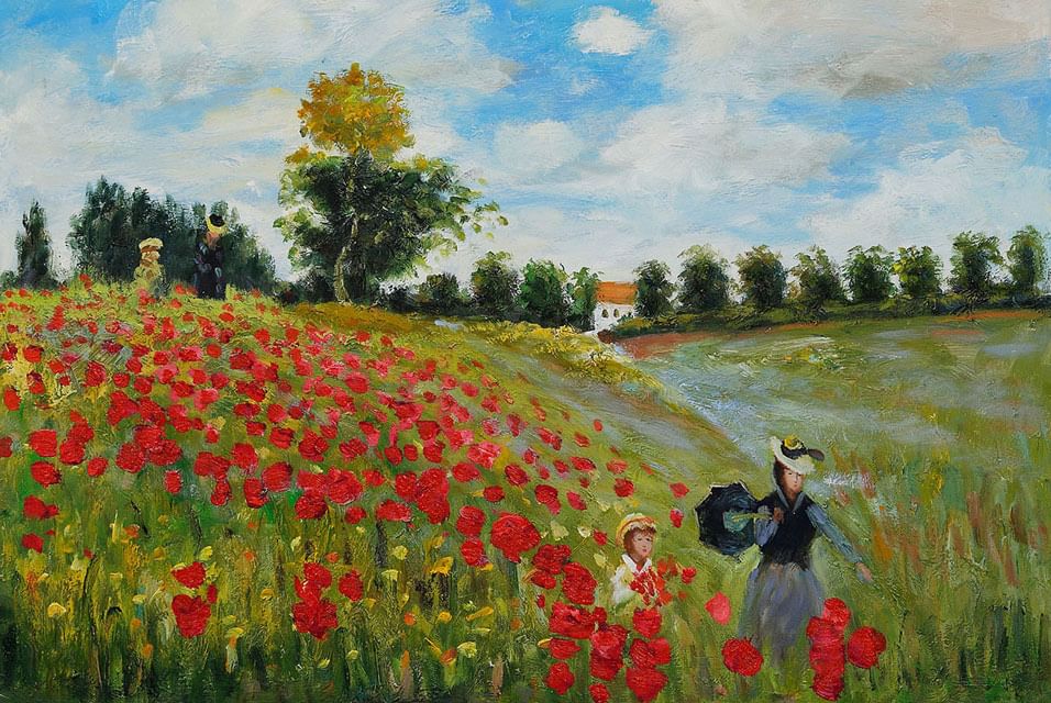 Маки художник известная картина