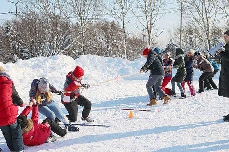 Зимние игры фото