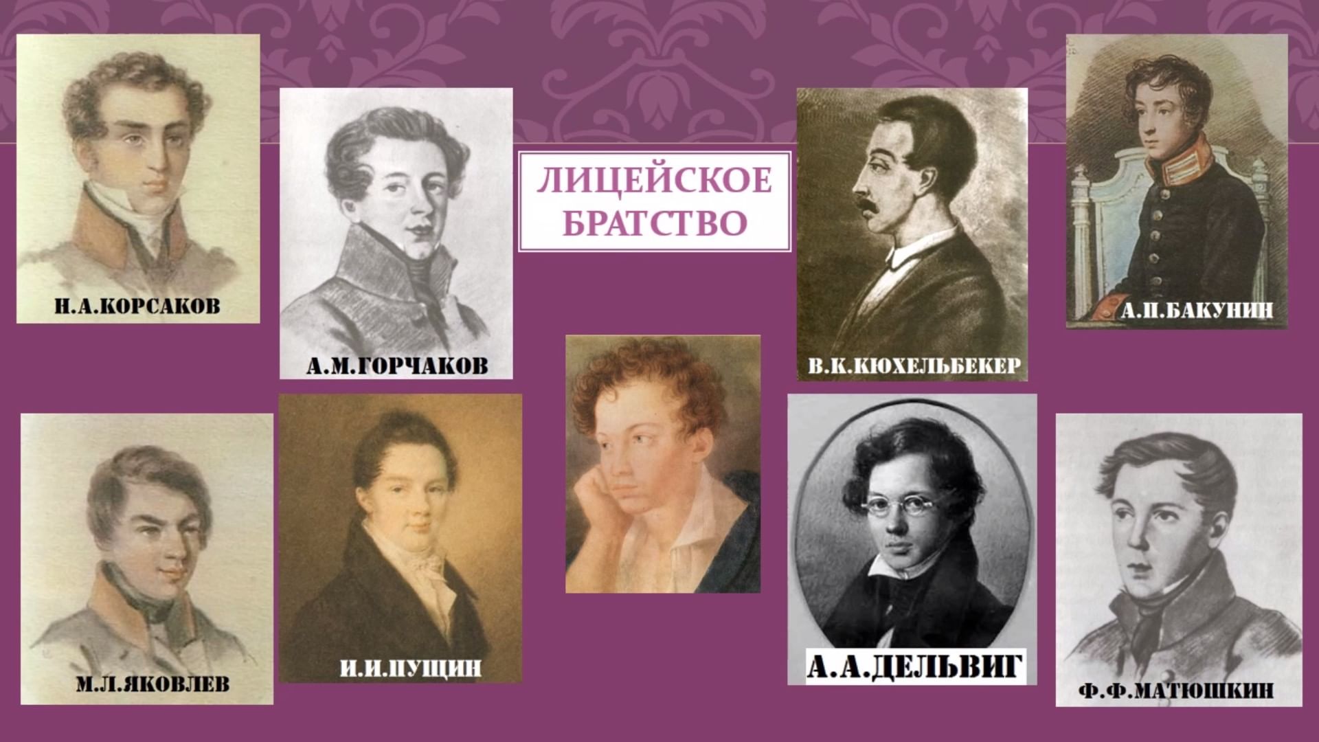 Лицейская дружба пушкина. Лицейское братство Пушкина. Пушкин и друзья лицеисты. Друзья лицеисты Пушкина декабристы. Самые близкие друзья Пушкина.