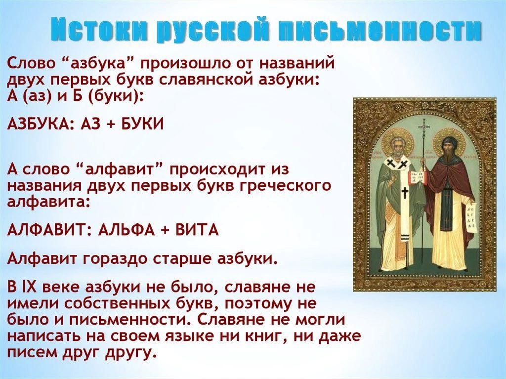 История русской письменности фото