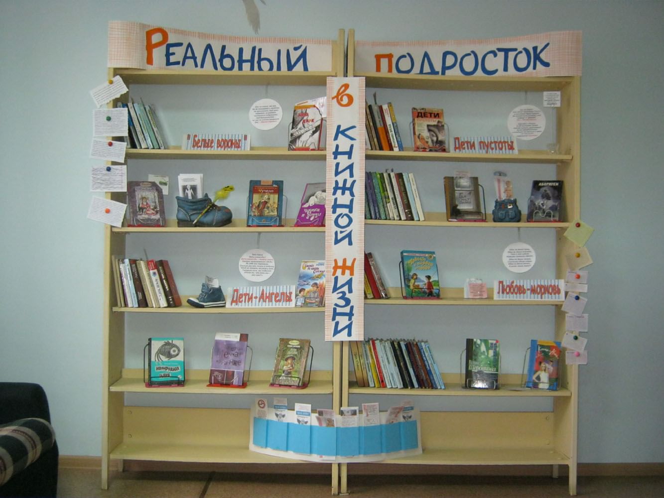 Книжные выставки в библиотеке