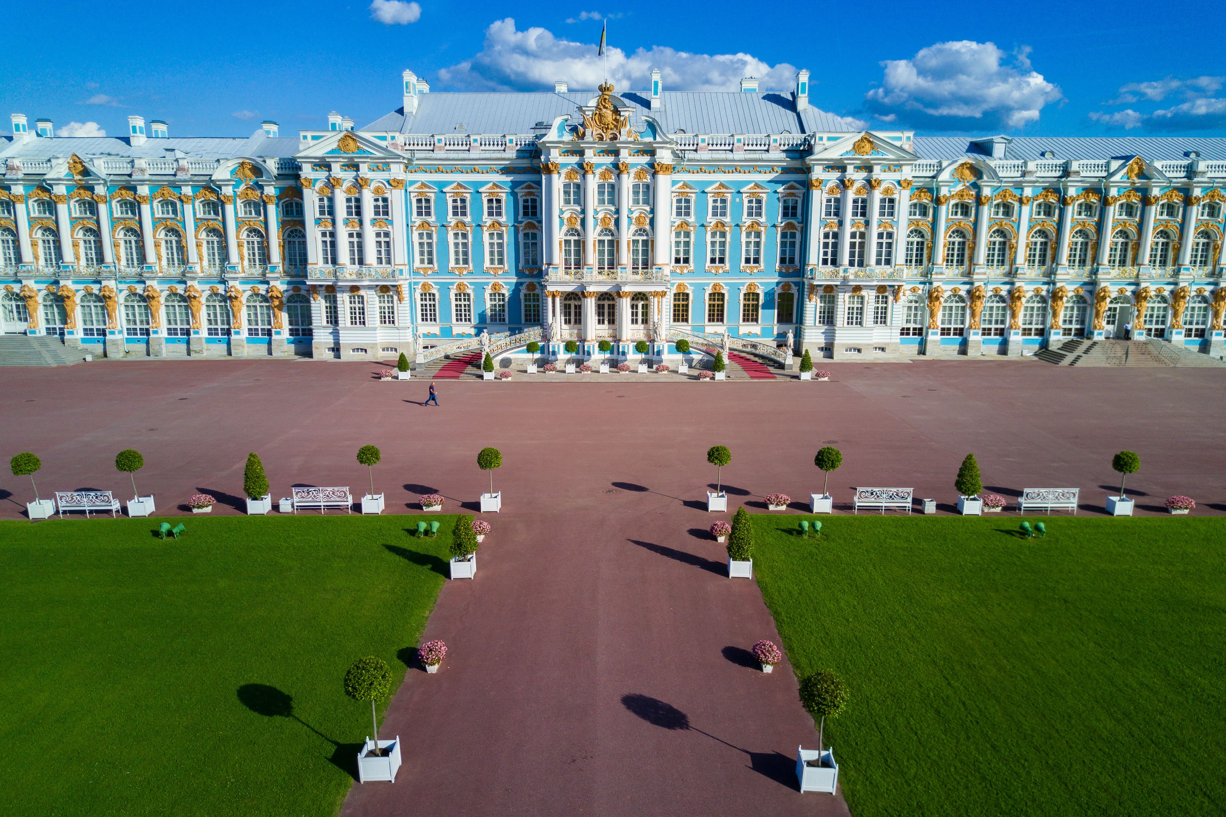 Дворцы петербурга фото. Екатерининский дворец в Царском селе. Царское село (музей-заповедник). Государственный музей-заповедник 