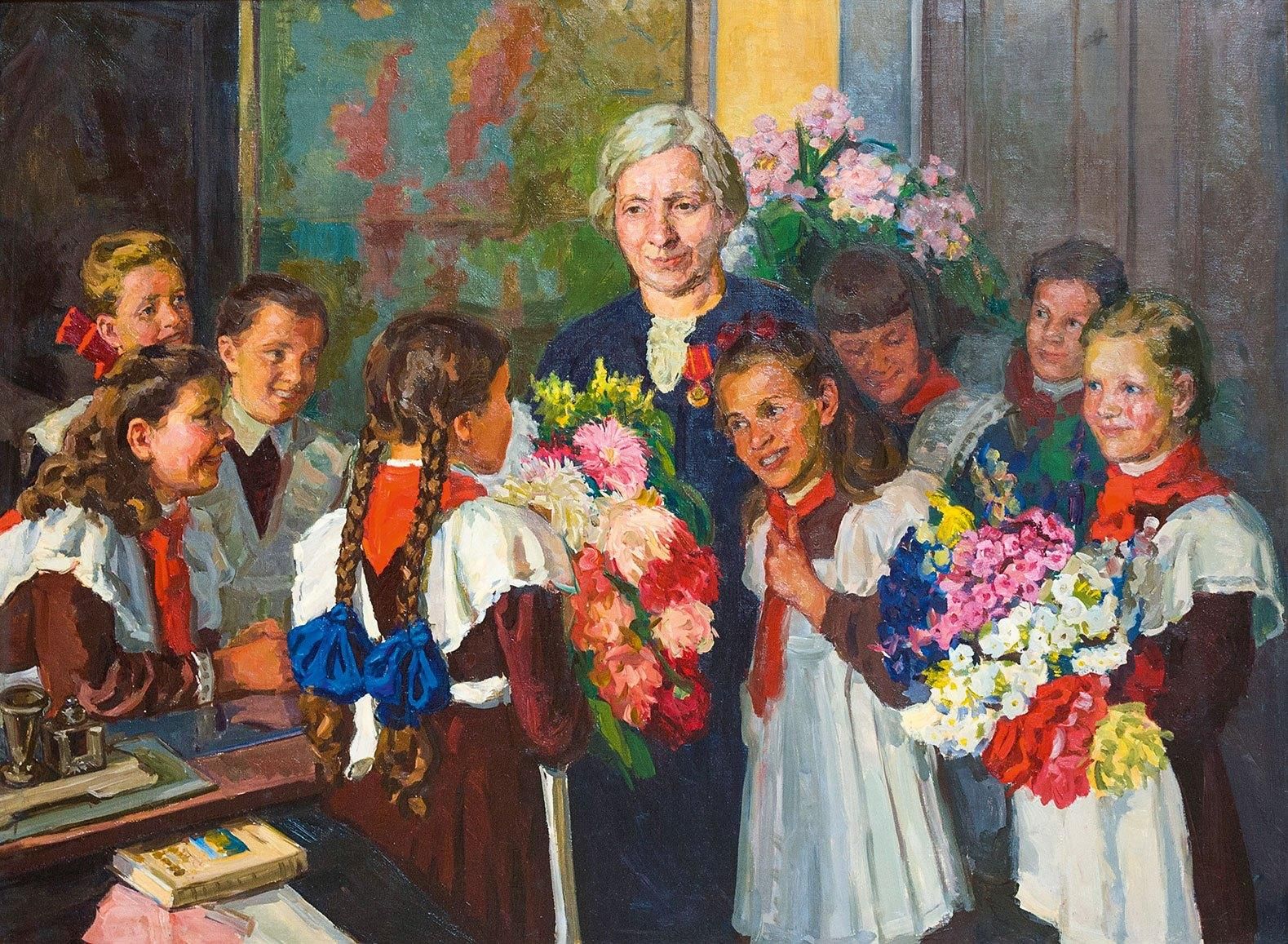 Тематический час quot;Моя первая учительницаquot; 2022, Угличский район - дата и место п