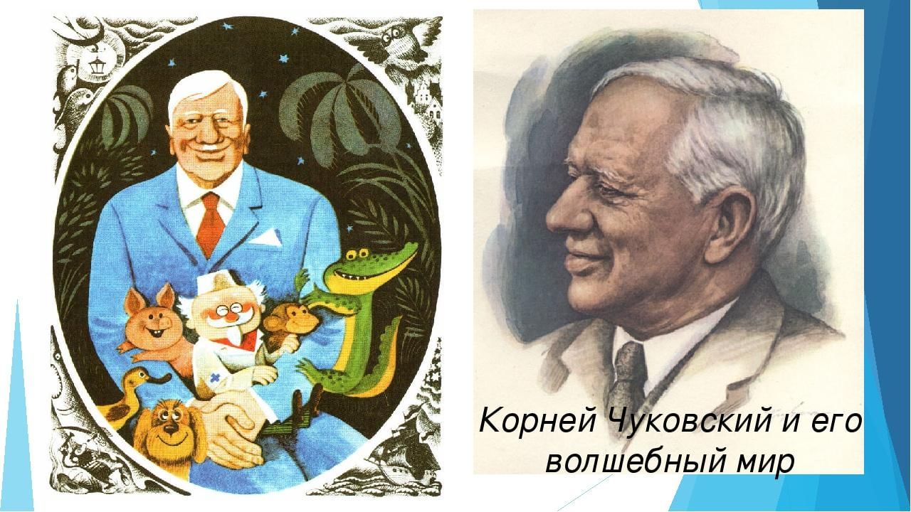 Корней иванович чуковский рисунок