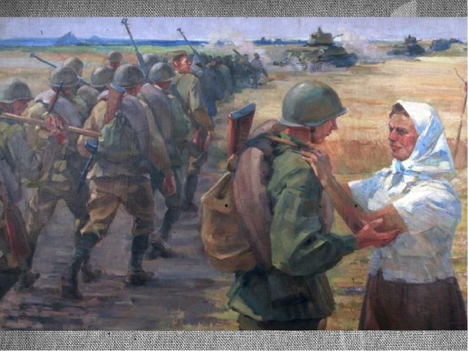Рисунок к стихотворению ты помнишь алеша дороги смоленщины
