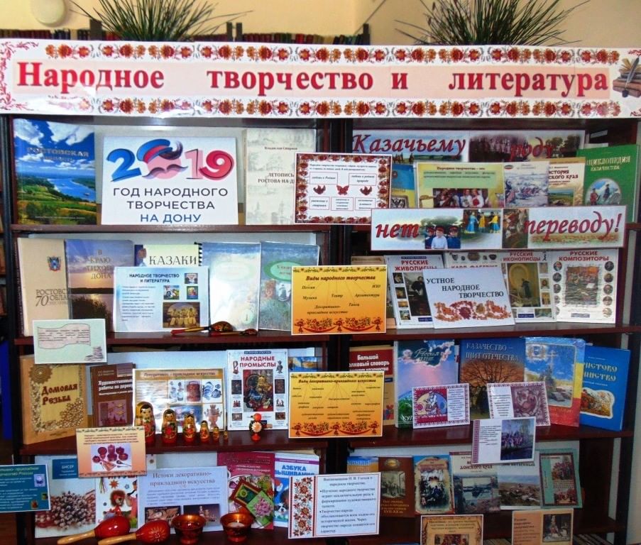 Презентация книжной выставки в библиотеке