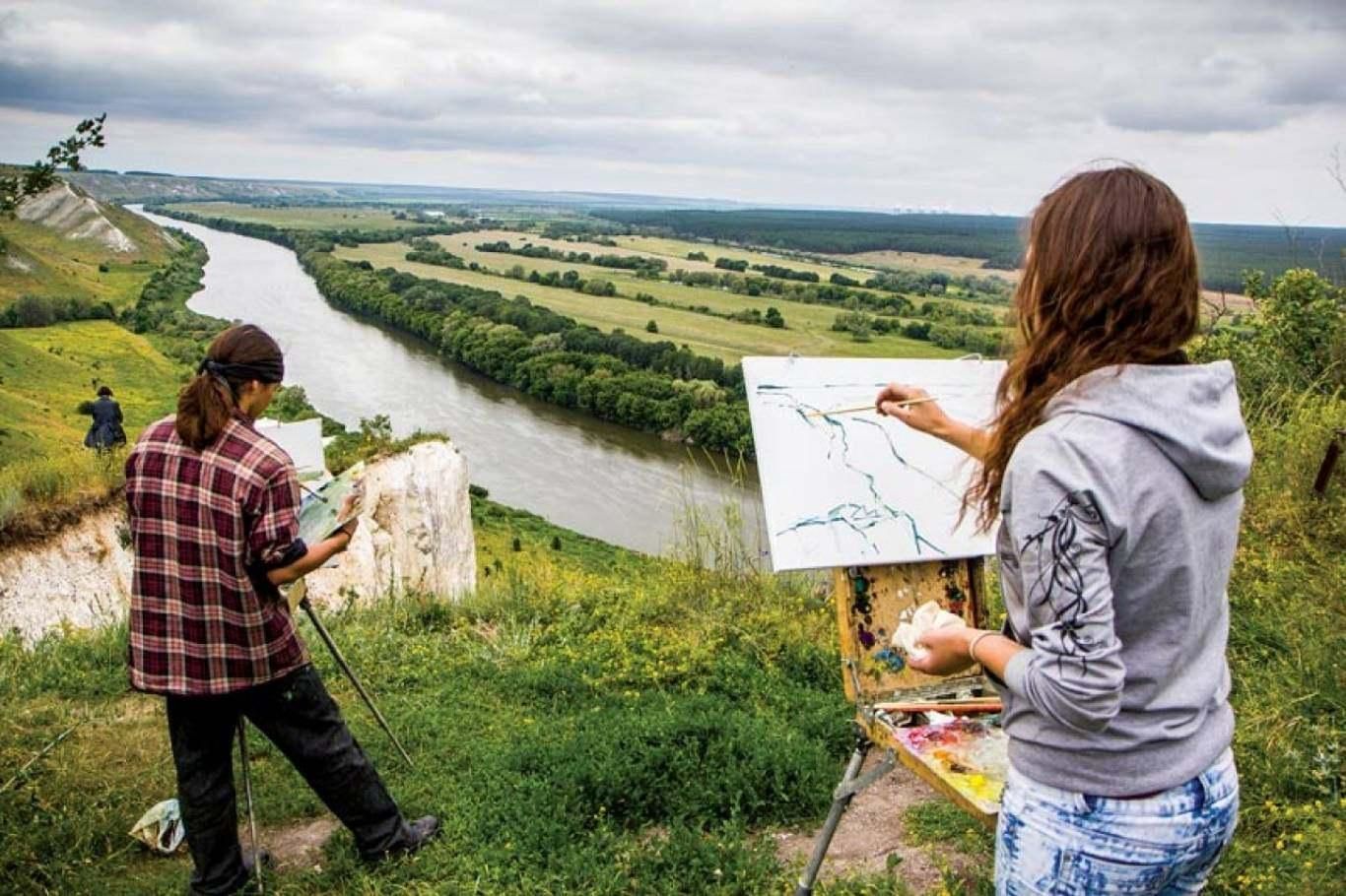 Как называется место где рисуют художники