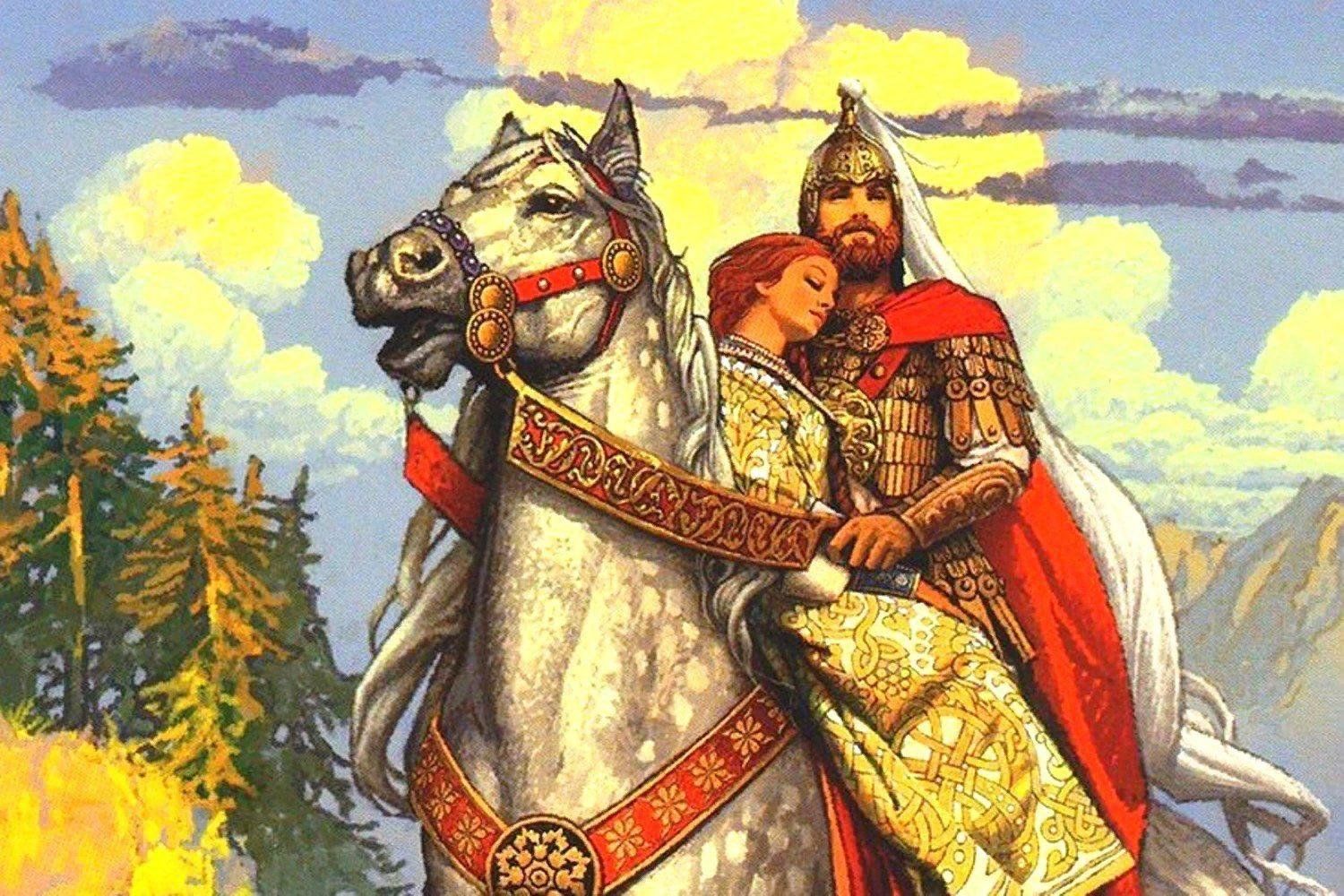 Герои русских былин фото