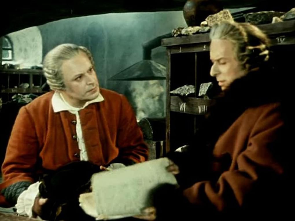 Кадр из фильма Александра Иванова «Михайло Ломоносов» (1955)