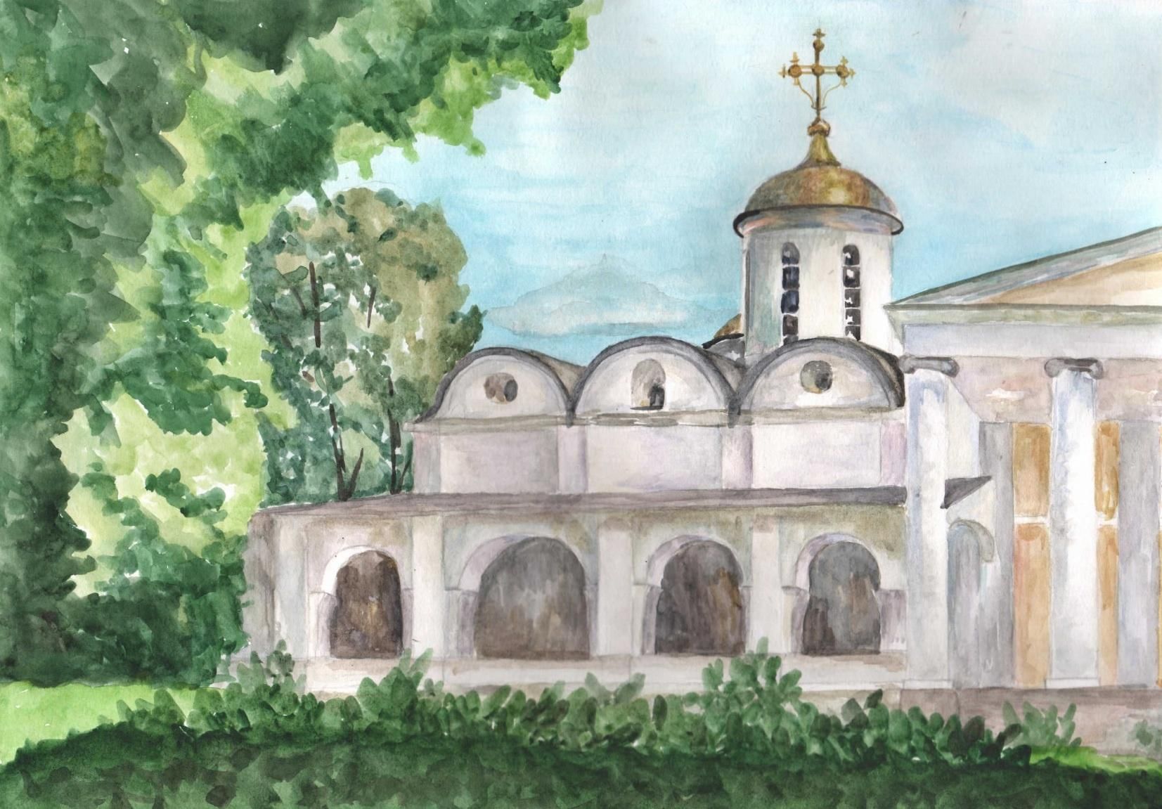 Ярославль картинки нарисовать