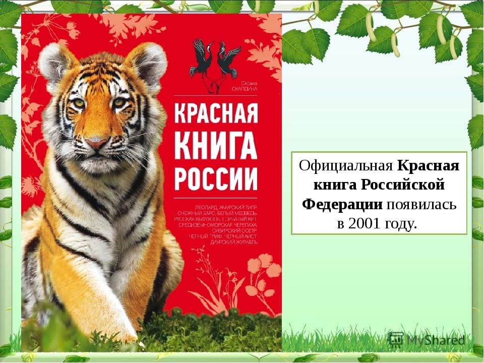 По страницам красной книги 4 класс окружающий мир перспектива презентация