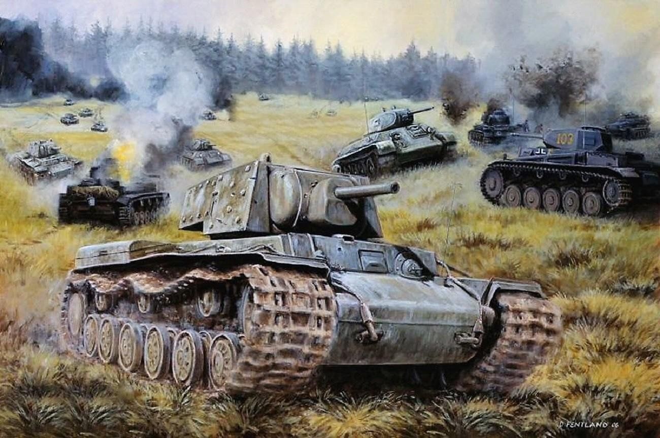 Танковые сражения 2 мировой войны