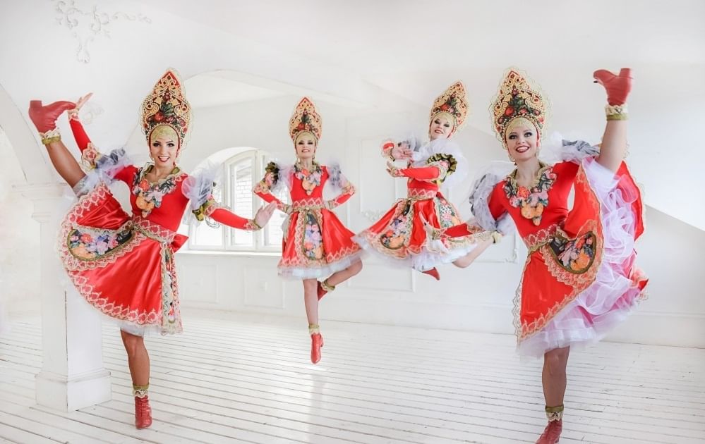 Костюмы на русский стилизованный танец