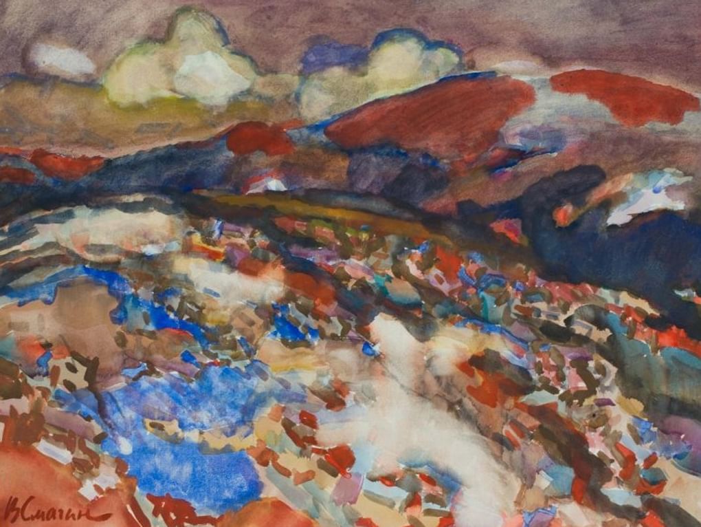 Виталий Смагин. Ольхон. 2003. Иркутский областной художественный музей им. В.П. Сукачева, Иркутск