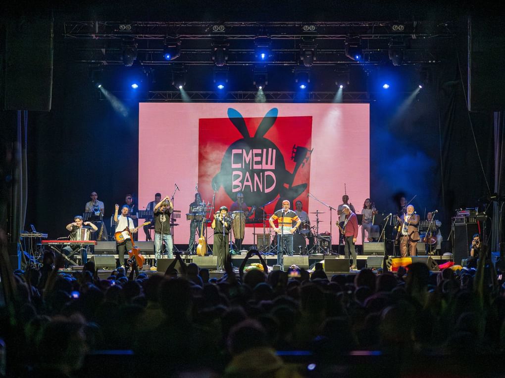 Музыкальная группа «СмешBand», «Выкса-фестиваль», 2024,
