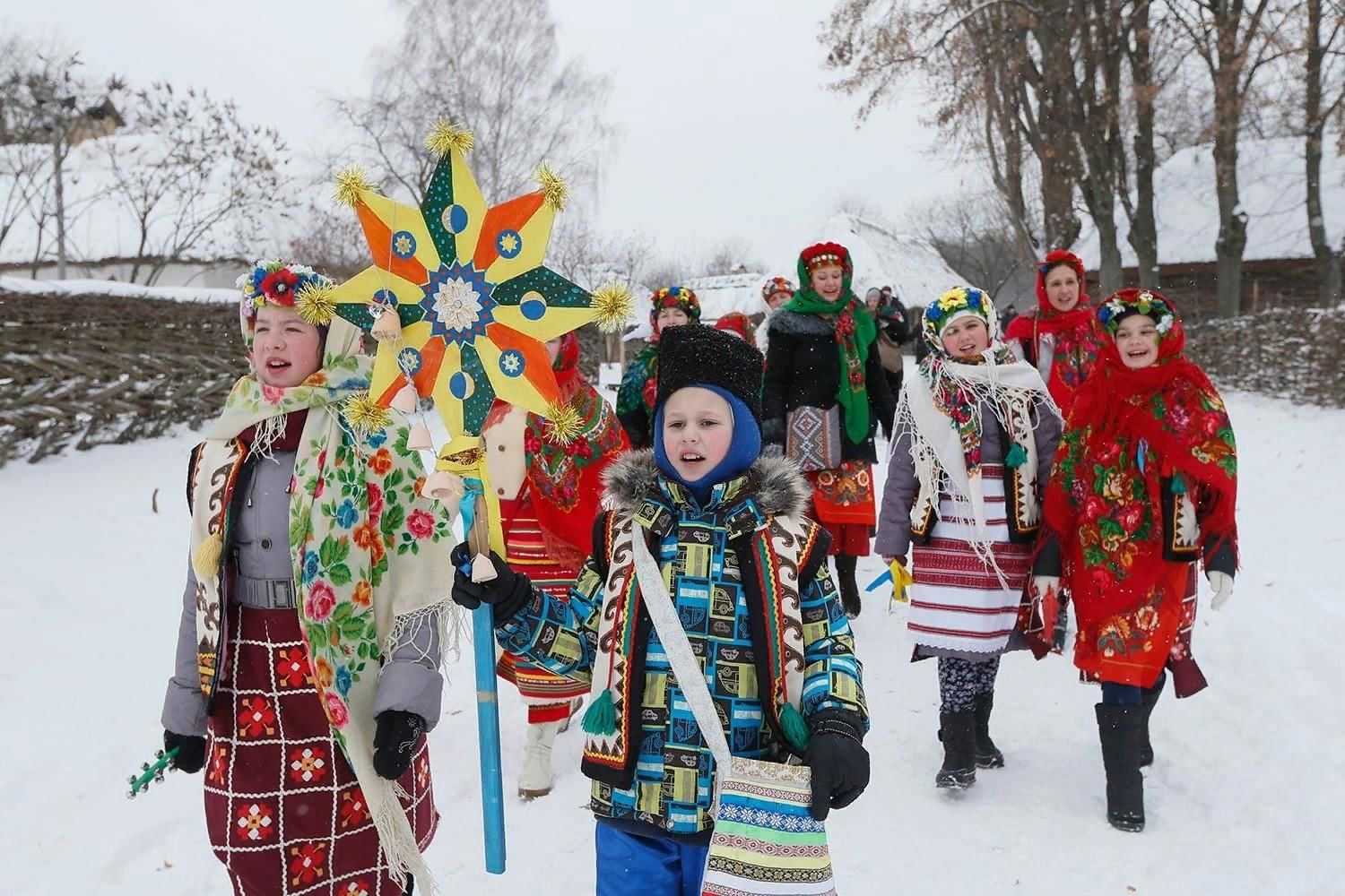 Картинки рождественские колядки