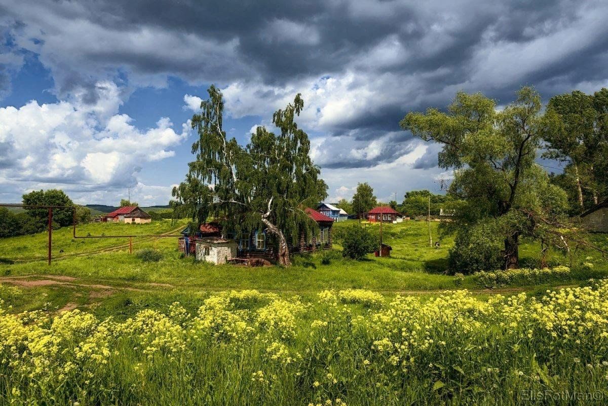 Красивые места в деревне