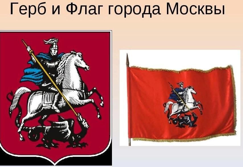 Что изображение на гербе москвы