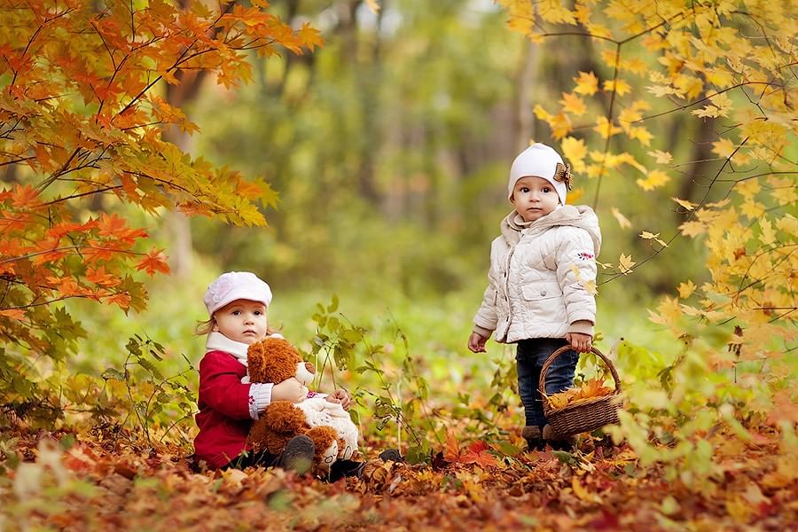 Дети осенью. Игровая программа осень. Девочка с осенними листьями. Осень золотая осень любят очень дети. Запись на осень.