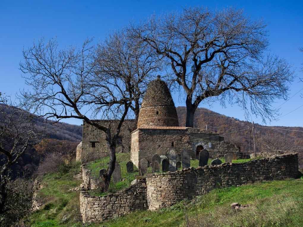 Крепость-село Кала-Корейш. Дахадаевский район, Республика Дагестан. VII век. Фотография: smorodina.com