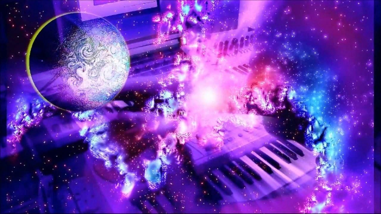 Космическая музыка со словами. Музыкальный фон. Музыкальный пейзаж. Музыкальная Вселенная. Музыкальный космос.