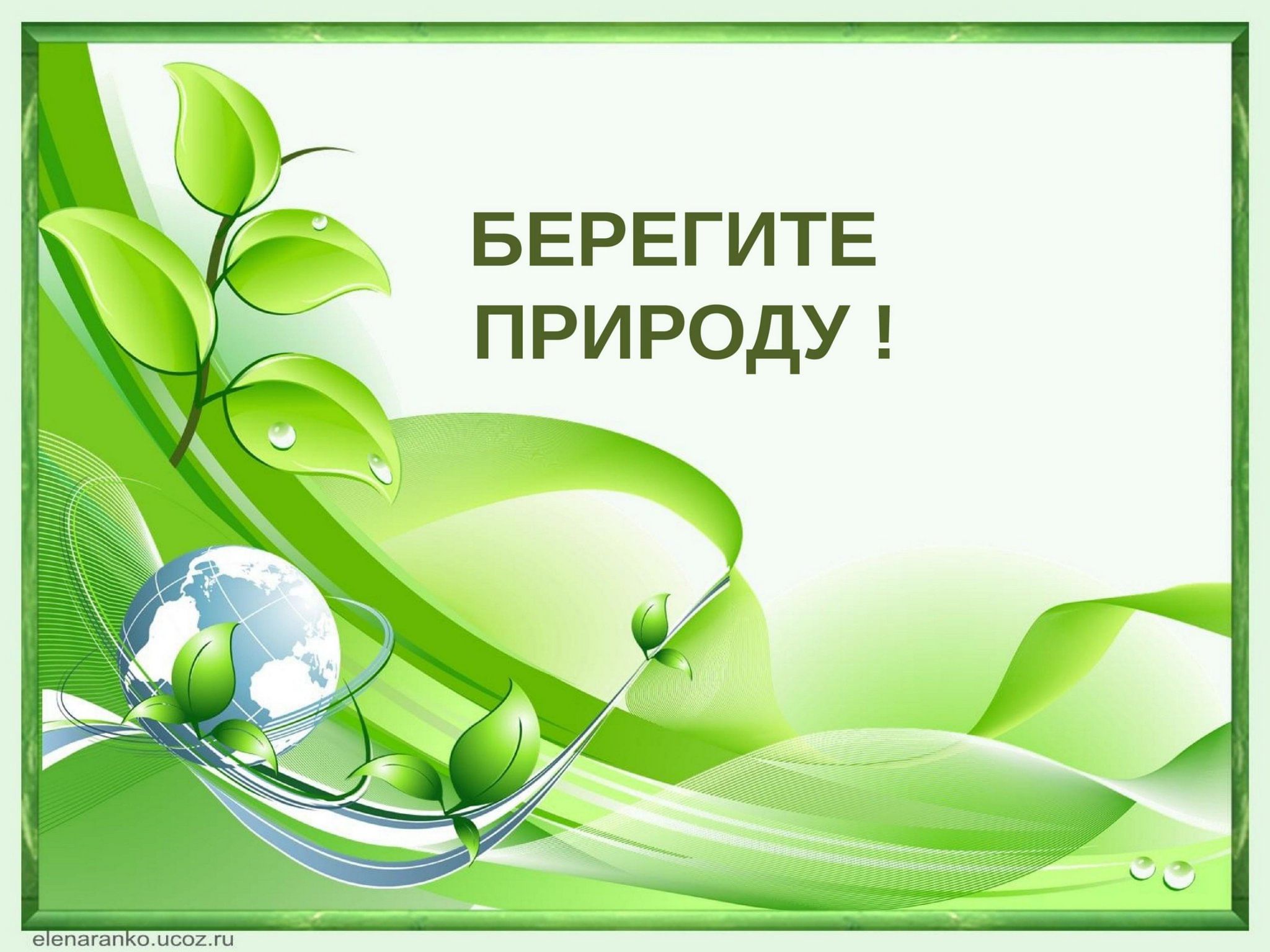 Сохраним мир живой природы проект 3 класс окружающий мир