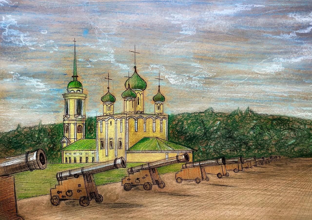 Воронеж Успенская Адмиралтейская Церковь живопись