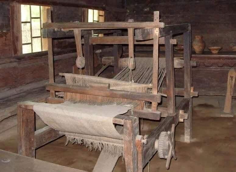Картинки старинный ткацкий станок