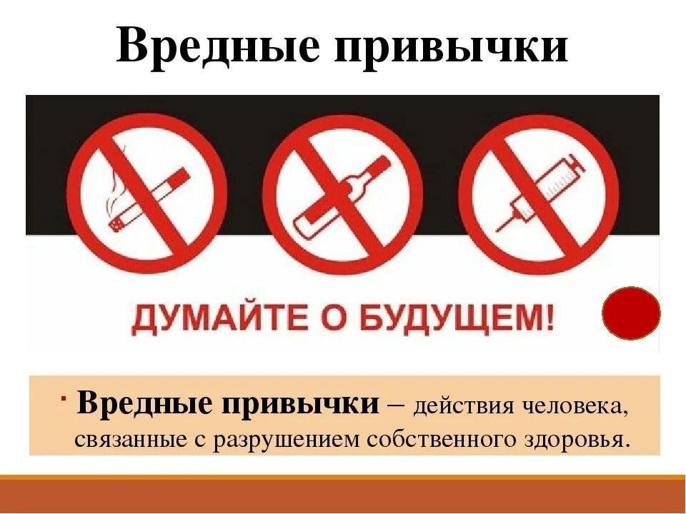 Вредные привычки и их профилактика проект