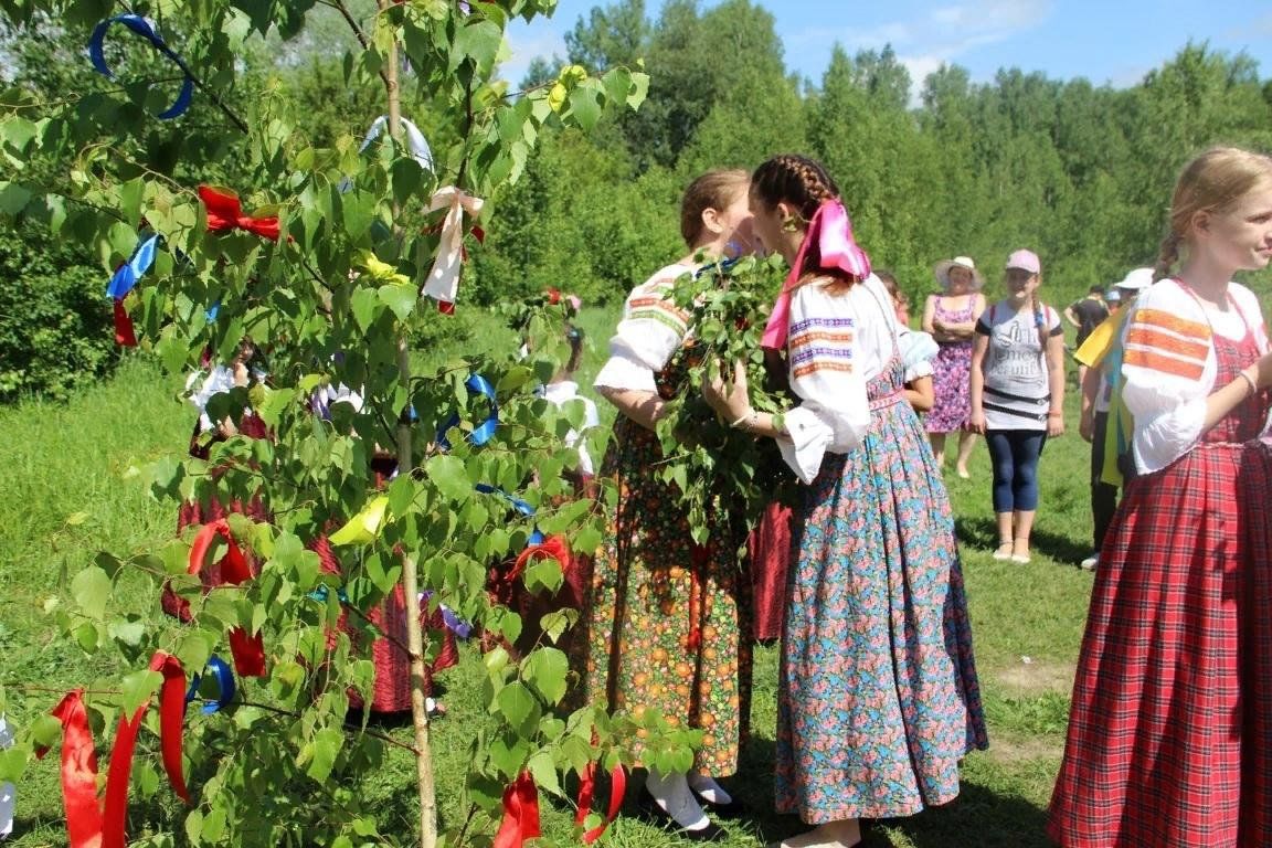 Семик зеленые святки картинки