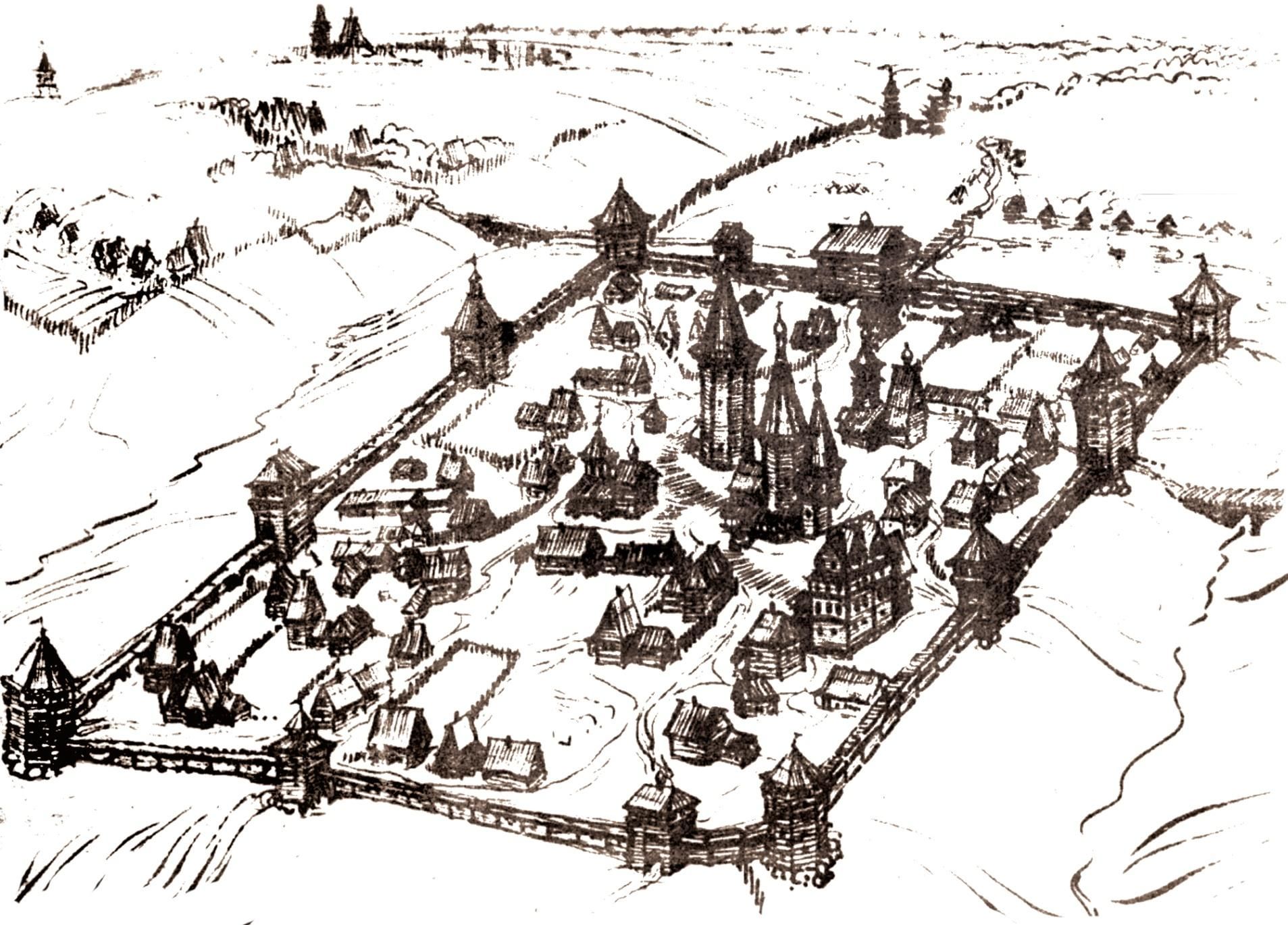 Карта исторических мест калуги