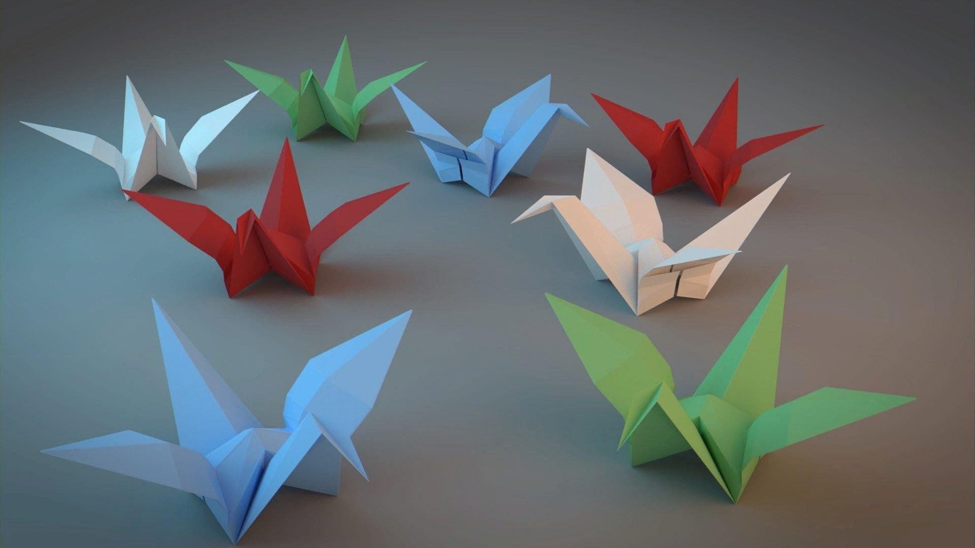 Сказочные оригами-лица от Финна Джексона