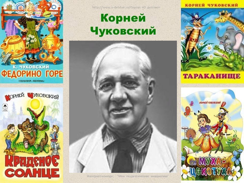 Рассказы корнея ивановича. Чуковский портрет. Чуковский портрет писателя для детей.