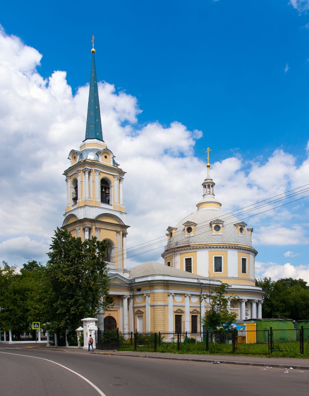 Храм вознесения на Гороховом поле. Архитектор Матвей Казаков. 1788—1793. Фотография: Solundir / wikipedia