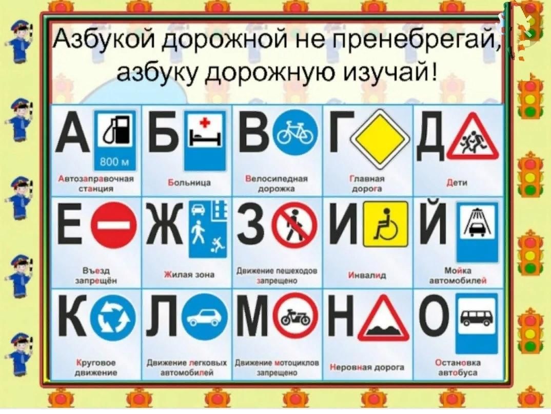 Проект дорожная азбука в старшей группе