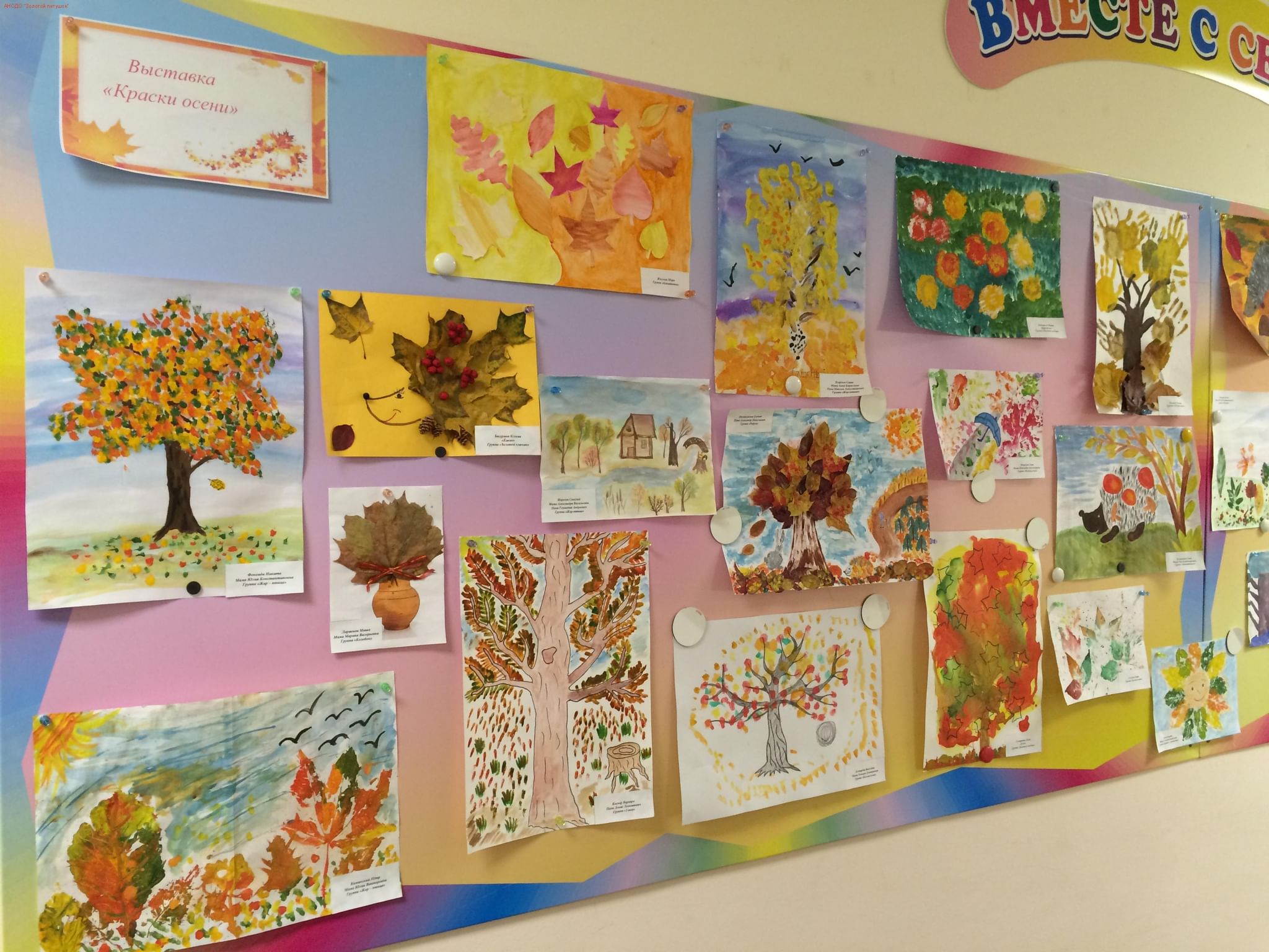 Фотовыставка краски осени в детском саду