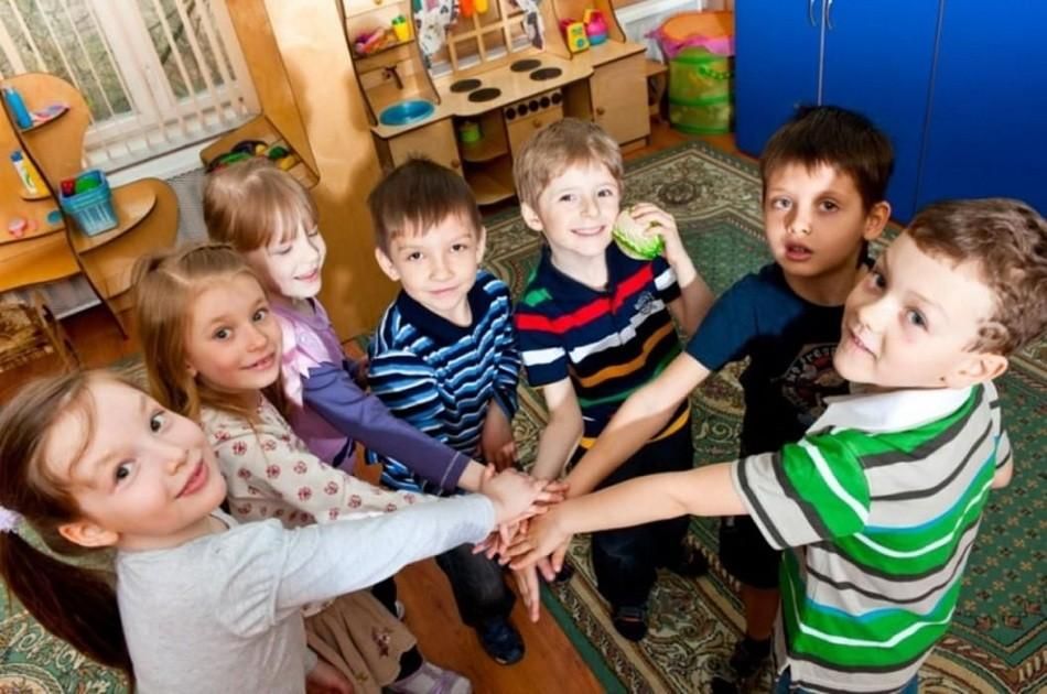 Фото детей в детском саду на занятиях