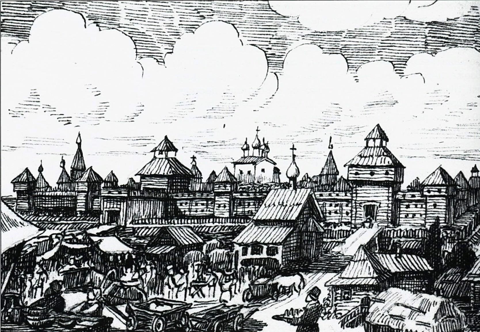 Крепость Воронеж в 16 веке