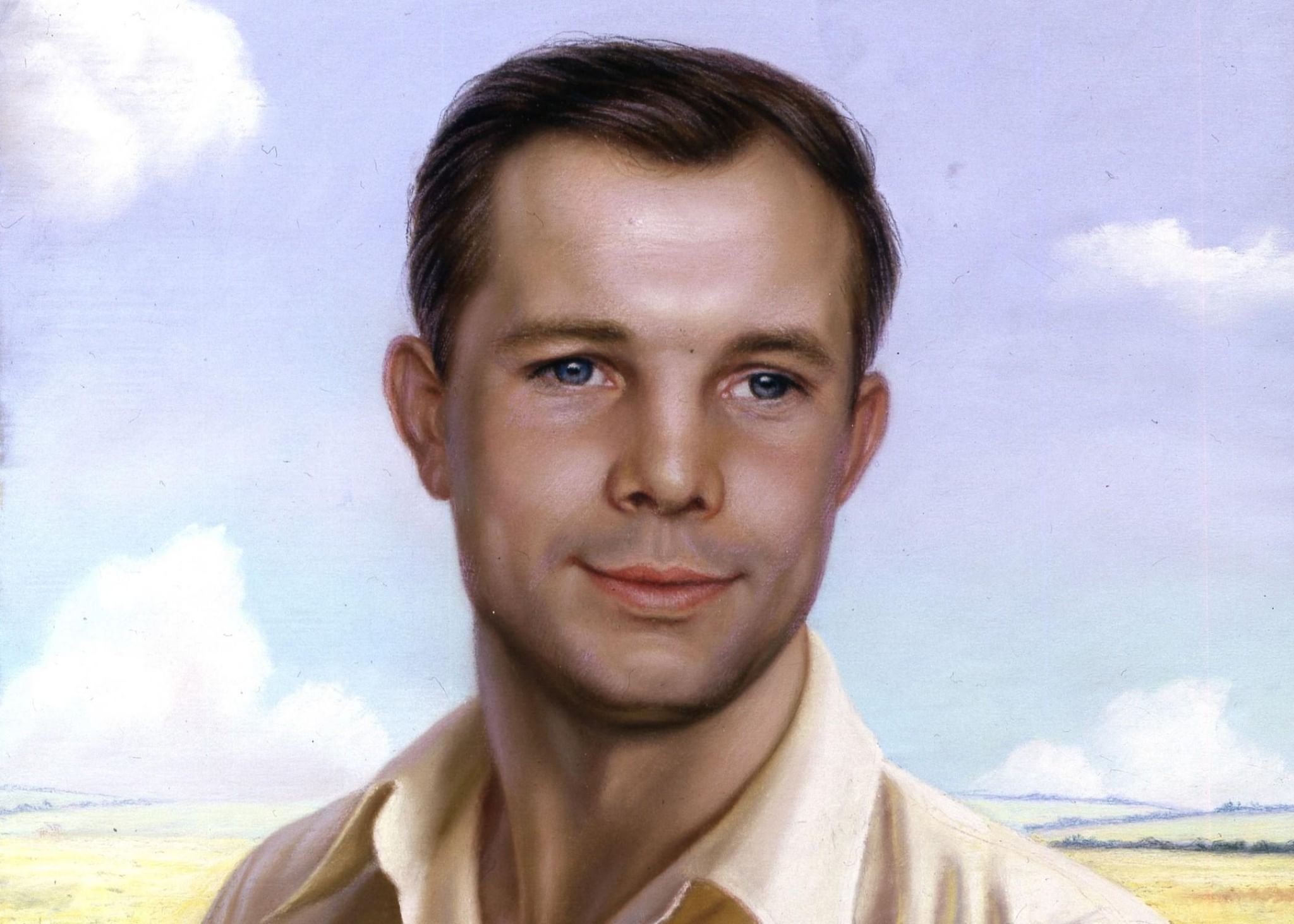 Шилов портрет Гагарина