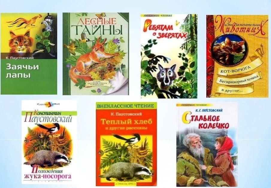 Особенности изображения природы в сказках г паустовского