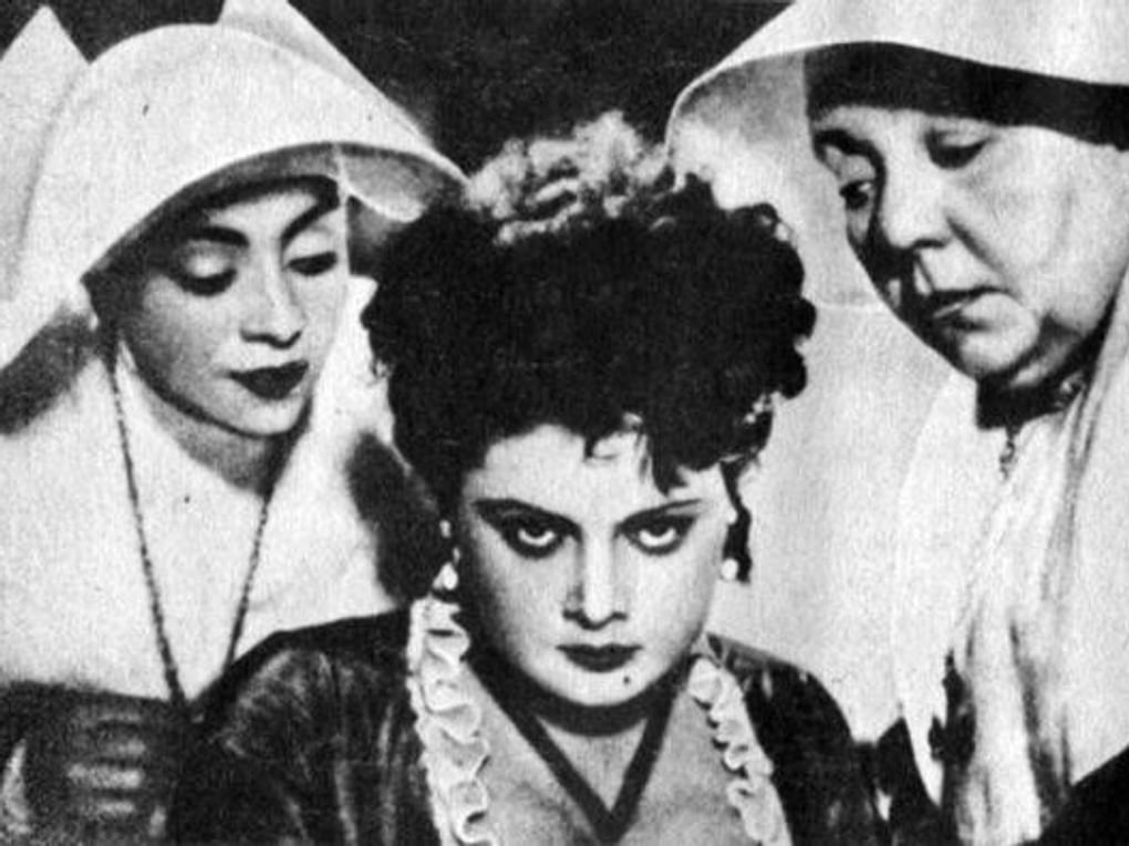 Кадр из художественного фильма Михаила Ромма «Пышка» (1934)