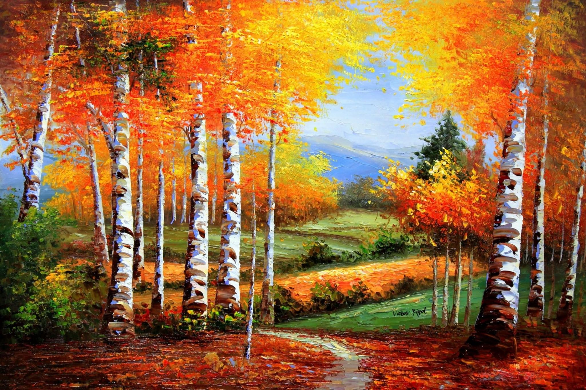 «Осенний лес» (т.с.Комарова №12)