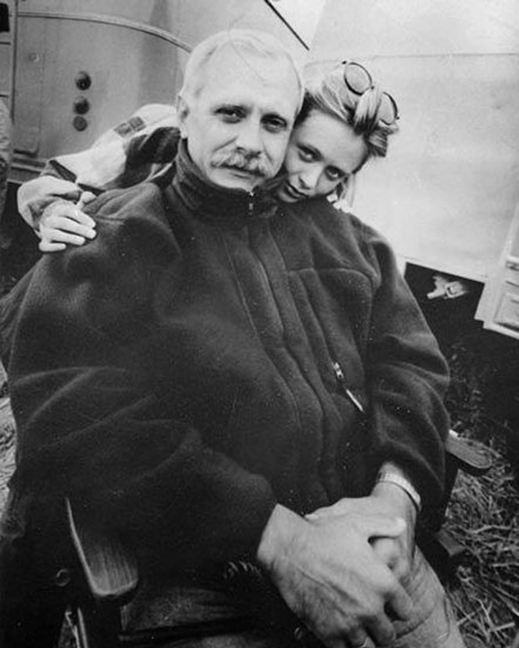 Анна Михалкова с отцом — актером и режиссером Никитой Михалковым. Фотография: teleguide.info