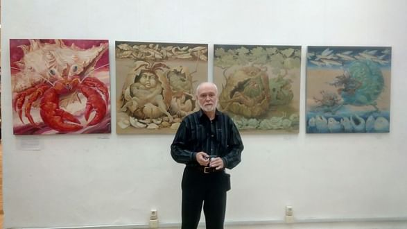 Онлайн-экскурсия от художников Юрия и Людмилы Милагиных по персональной выставке «Грани реальности»