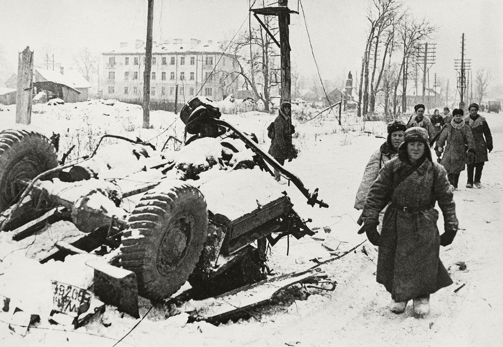 Блокада Ленинграда 1943 г.