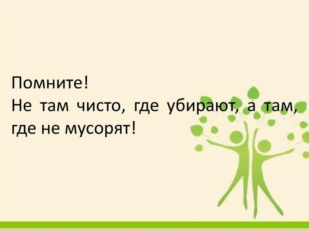 Пословица «Чисто не там, где убирают, а там, где не сорят» — в корне не верна